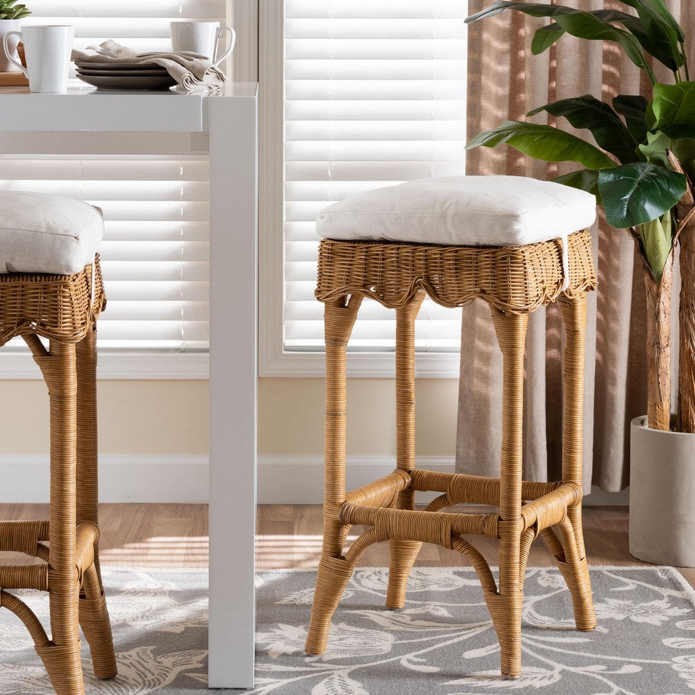 bali & pari - Muy Bar Stool in Honey/White - DC0899-B-Muy-Honey Rattan-Bar Stool view 7