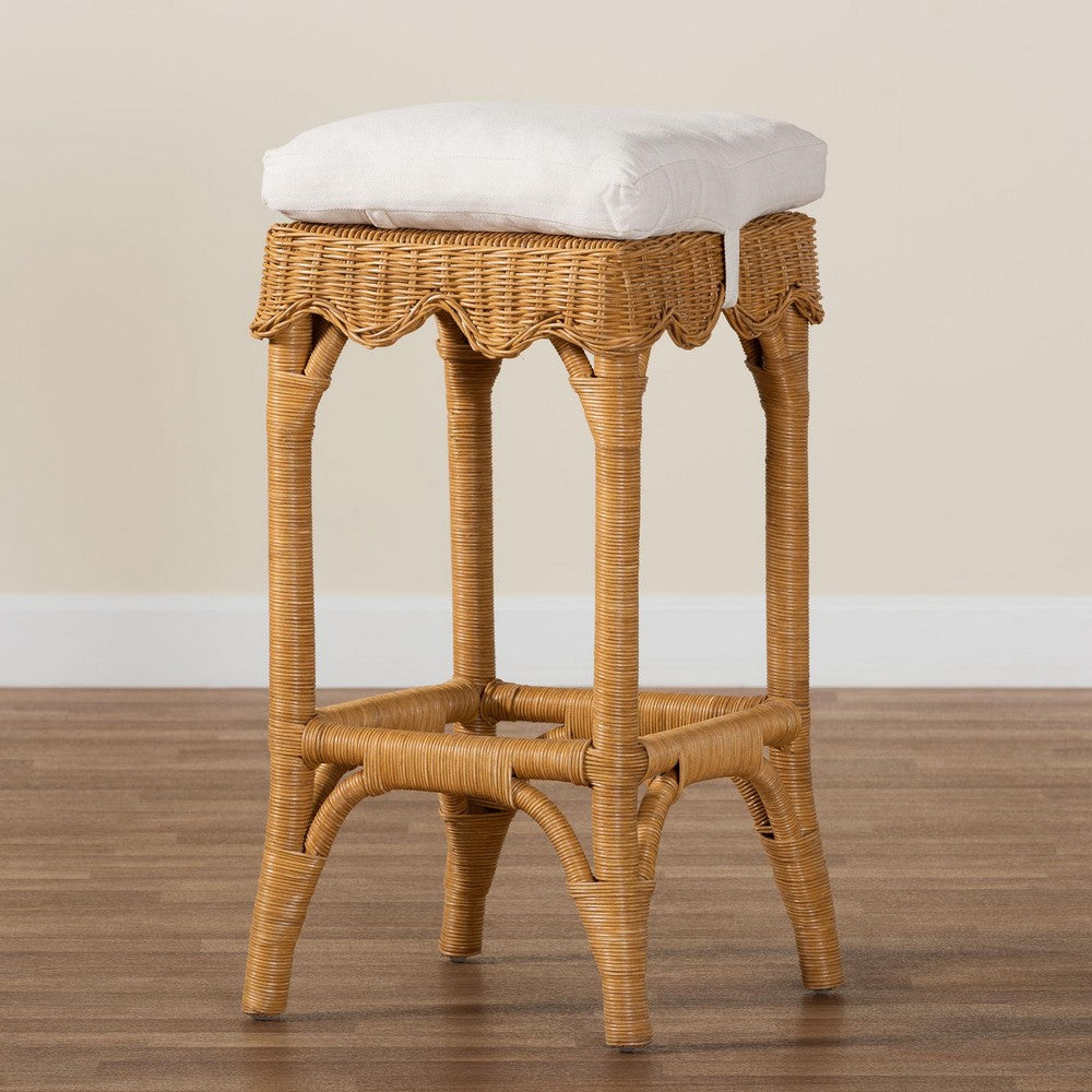 bali & pari - Muy Bar Stool in Honey/White - DC0899-B-Muy-Honey Rattan-Bar Stool view 8