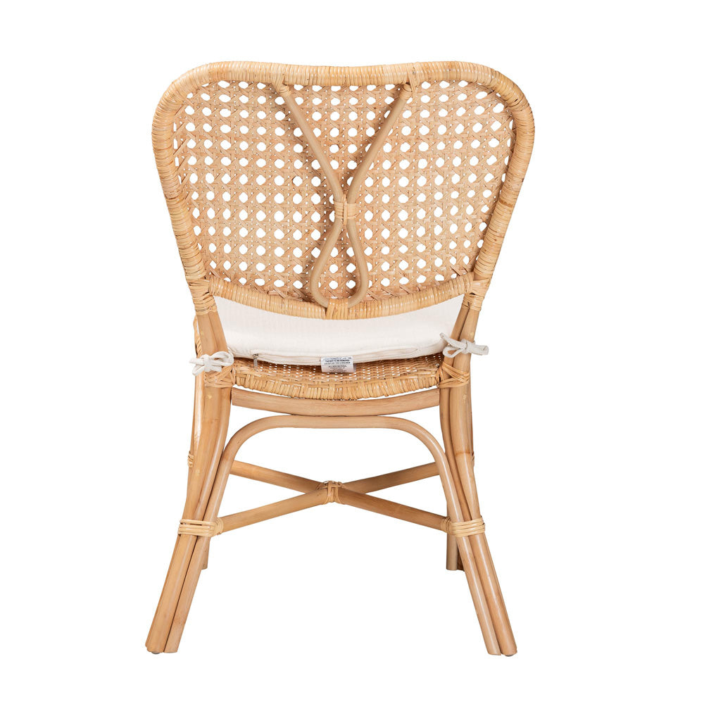 bali & pari - Nadira Dining Chair in Natural Brown - RCN003-Rattan-DC view 4