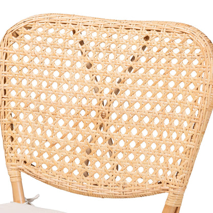 bali & pari - Nadira Dining Chair in Natural Brown - RCN003-Rattan-DC view 5