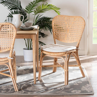 bali & pari - Nadira Dining Chair in Natural Brown - RCN003-Rattan-DC view 8