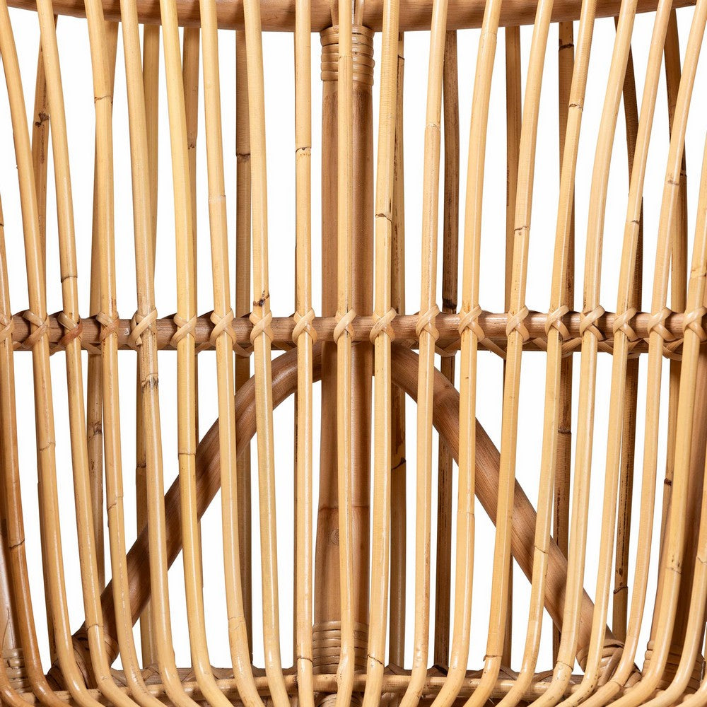 bali & pari  - Nagoya Chair in Natural Brown - Nagoya-Medium-Rattan-Lounge Chair view 7