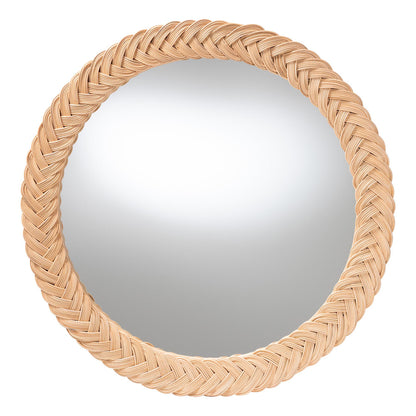 bali & pari - Nara Mirror in Light Honey - WS170-Light Honey Rattan-Mirror view 1