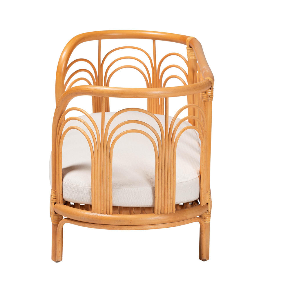 bali & pari - Nariko Pet Bed in Light Honey - Model 5-Light Honey Rattan-Pet Bed view 3