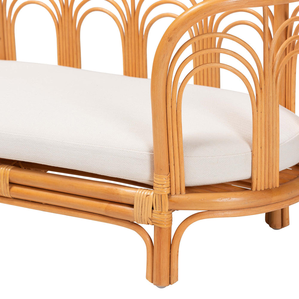 bali & pari - Nariko Pet Bed in Light Honey - Model 5-Light Honey Rattan-Pet Bed view 5