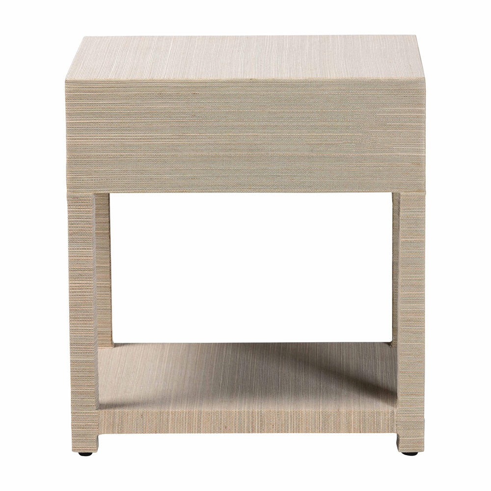 bali & pari - Nata Nightstand in Natural/Gold - Nata-Natural Woven Grasscloth-NS view 5