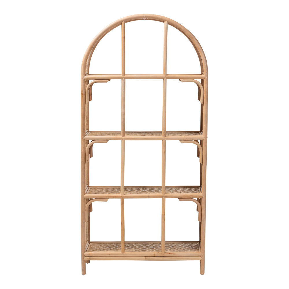 bali & pari - Natania Shelving Unit in Natural - WS148-Natural Rattan-Tall Shelf view 4