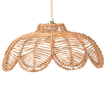 bali & pari - Neorah Lampshade in Natural Brown - F247-FT12-Lamp Shade view 1