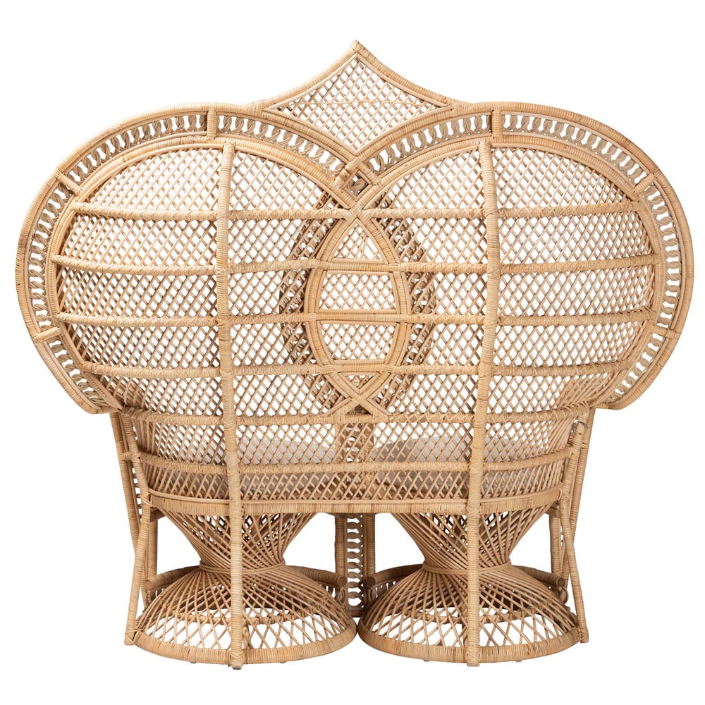 bali & pari - Nerita Chair in White/Natural Brown - WS044-Natural Rattan-CC view 4