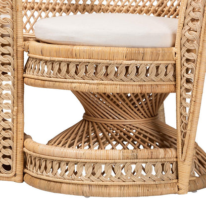 bali & pari - Nerita Chair in White/Natural Brown - WS044-Natural Rattan-CC view 6