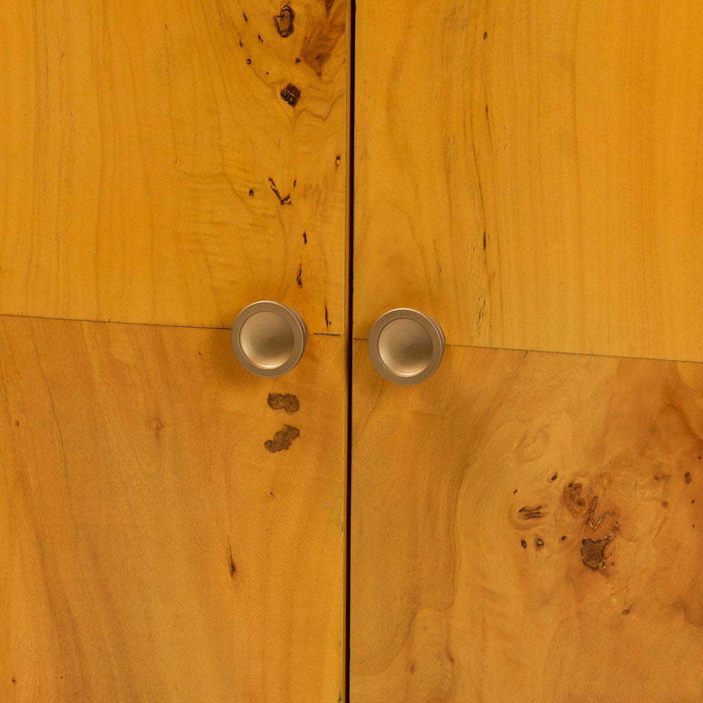 bali & pari - Netra Storage Cabinet in Light Mappa Burl - KL-1573-Natural Burl Op1-Ebony-Sideboard-BOXED view 6