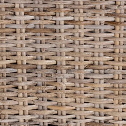 bali & pari - Nevina Dining Chair in Kubu Grey/Rustic Taupe - MD-29605/Desy Kubu-Grey Natural-DC view 7