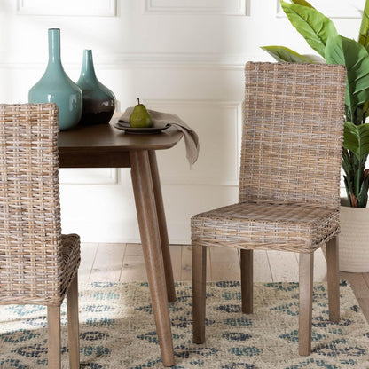 bali & pari - Nevina Dining Chair in Kubu Grey/Rustic Taupe - MD-29605/Desy Kubu-Grey Natural-DC view 8