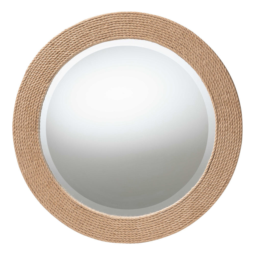 bali & pari - Nieva Mirror in Natural Brown - F247-FT3-Mirror view 1