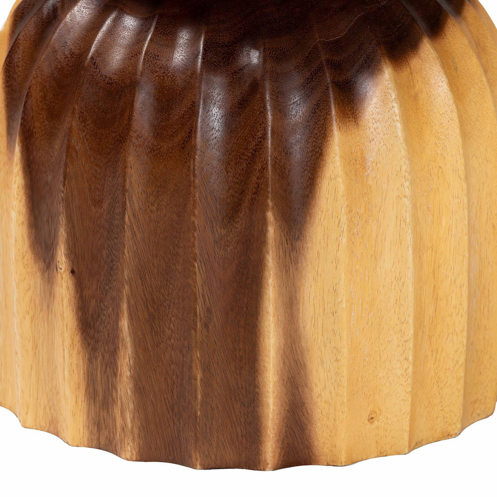 bali & pari - Noleta End Table in Natural Brown - Suar S/T 005-Natural-Side Table view 4