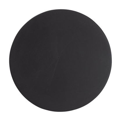 bali & pari  - Nomiki End Table in Black - Suar S/T 003-Black-Side Table view 3