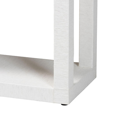 bali & pari - Oaklynn Bookcase in White - FBS204-S347 White-Bookshelf view 4