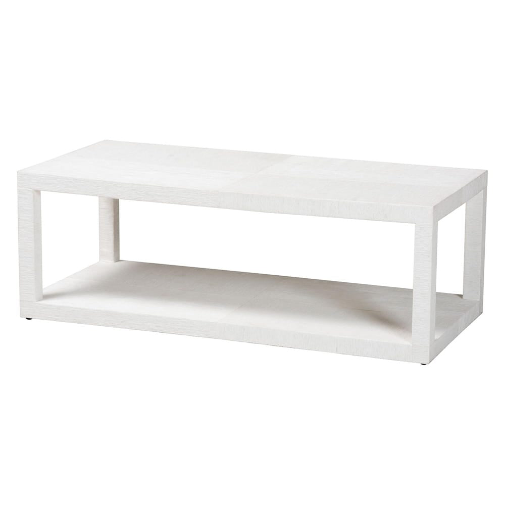 bali & pari - Oaklynn Coffee Table in White - FBS203-S347 White-Coffee Table view 1