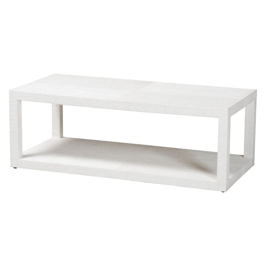 bali & pari - Oaklynn Coffee Table in White - FBS203-S347 White-Coffee Table view 1