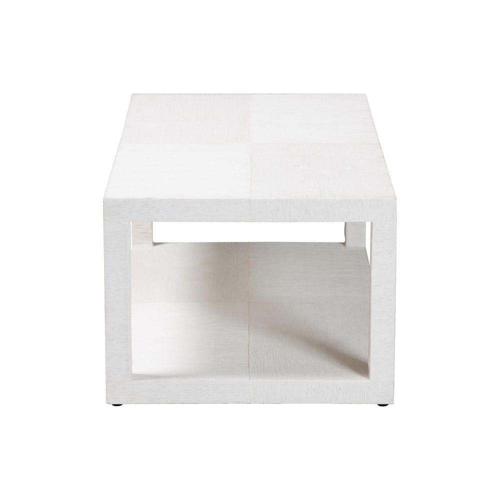 bali & pari - Oaklynn Coffee Table in White - FBS203-S347 White-Coffee Table view 3