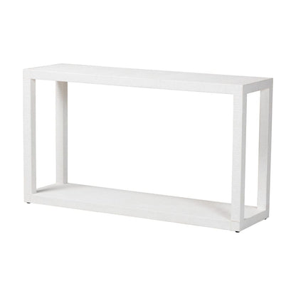 bali & pari - Oaklynn Console Table in White - FBS201-S347 White-Console Table view 1