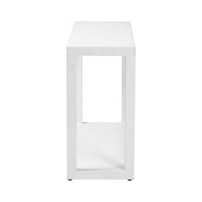 bali & pari - Oaklynn Console Table in White - FBS201-S347 White-Console Table view 3