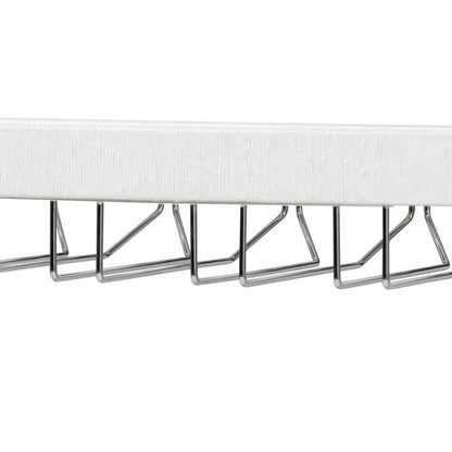 bali & pari - Oaklynn Wine Rack in White - FBS202A-S347 White/6mmRegGlass-Wine Rack view 5