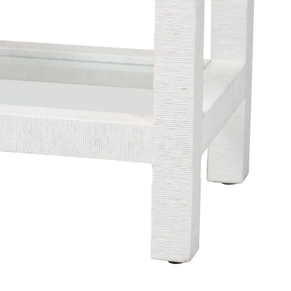 bali & pari - Oaklynn Wine Rack in White - FBS202A-S347 White/6mmRegGlass-Wine Rack view 6