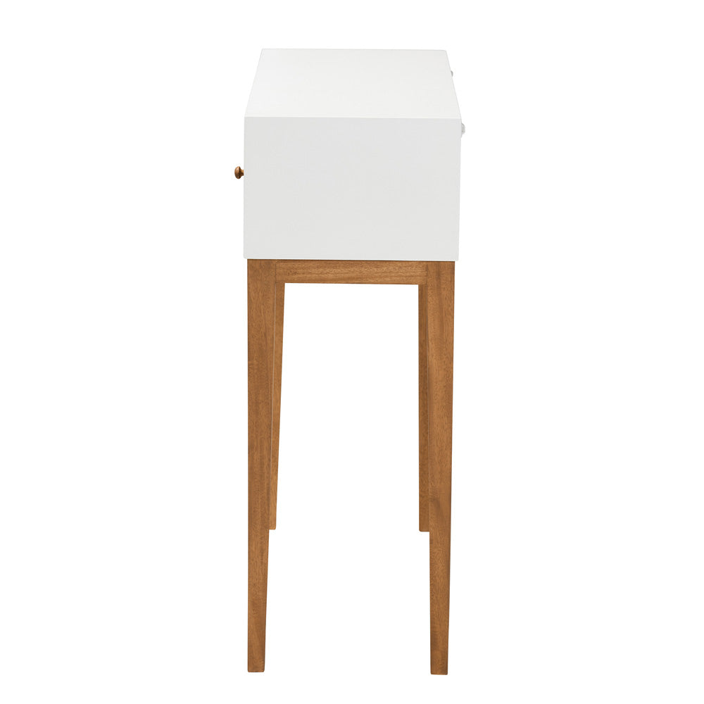 bali & pari - Odile Console Table in Natural Brown/White - OND6-Console view 4