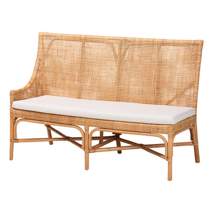 bali & pari - Olivera Dining Set in Light Honey - Baako/Palm Short-3PC Dining Set view 2