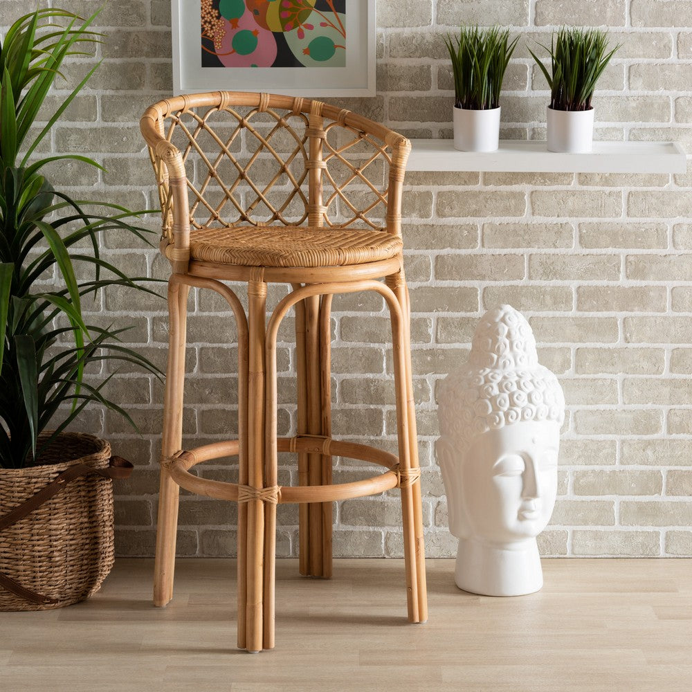 bali & pari - Orchard Bar Stool in Natural Brown - Orchard-Rattan-BS view 8