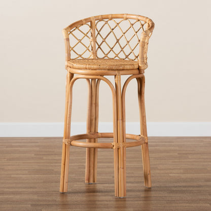 bali & pari - Orchard Bar Stool in Natural Brown - Orchard-Rattan-BS view 9