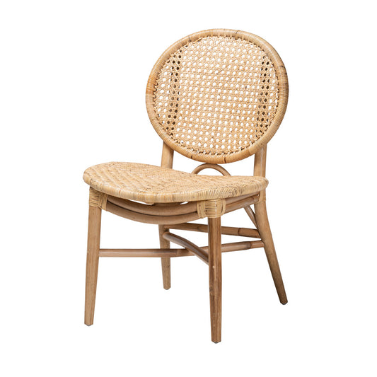 bali & pari - Osaka Dining Chair in Natural Brown - Osaka-Natural-DC view 1