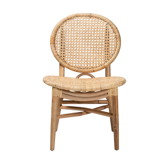 bali & pari - Osaka Dining Chair in Natural Brown - Osaka-Natural-DC view 2