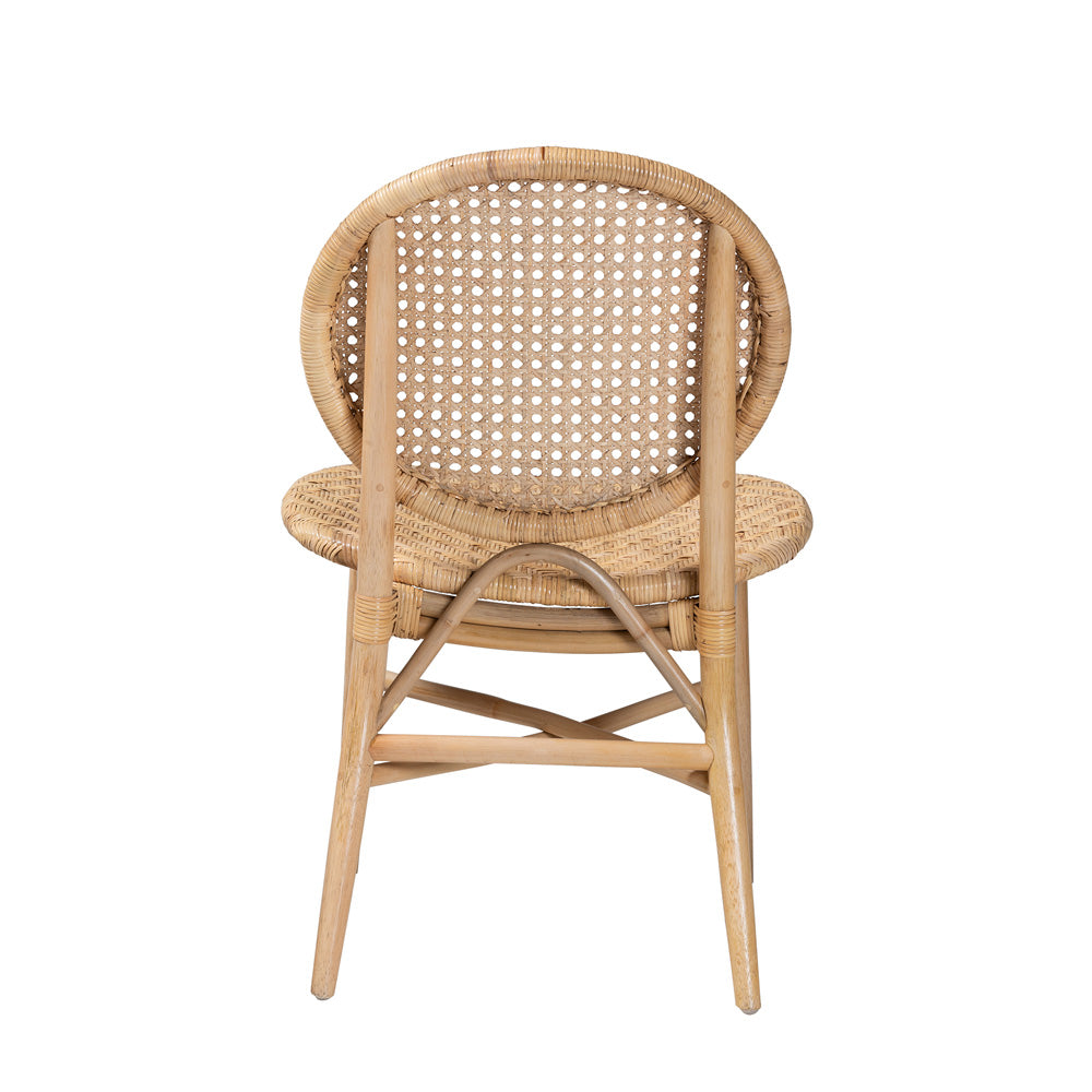 bali & pari - Osaka Dining Chair in Natural Brown - Osaka-Natural-DC view 4