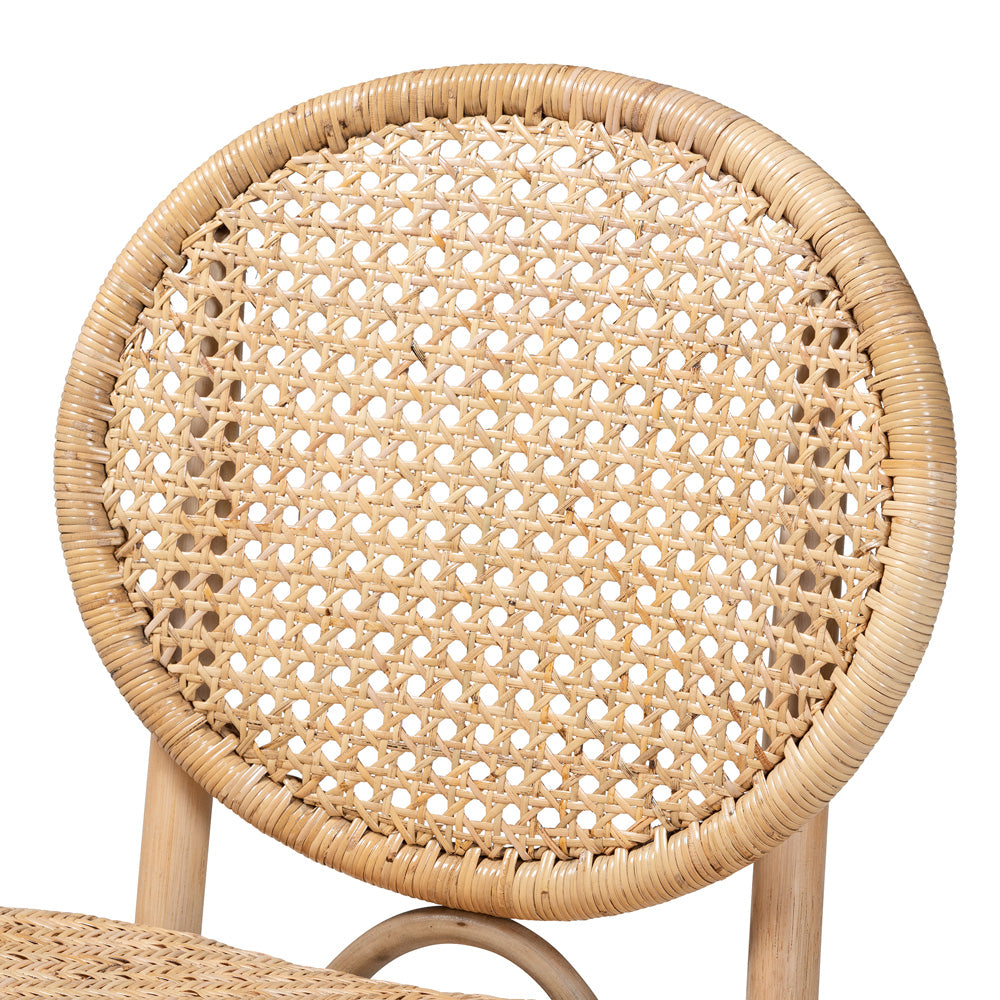 bali & pari - Osaka Dining Chair in Natural Brown - Osaka-Natural-DC view 5