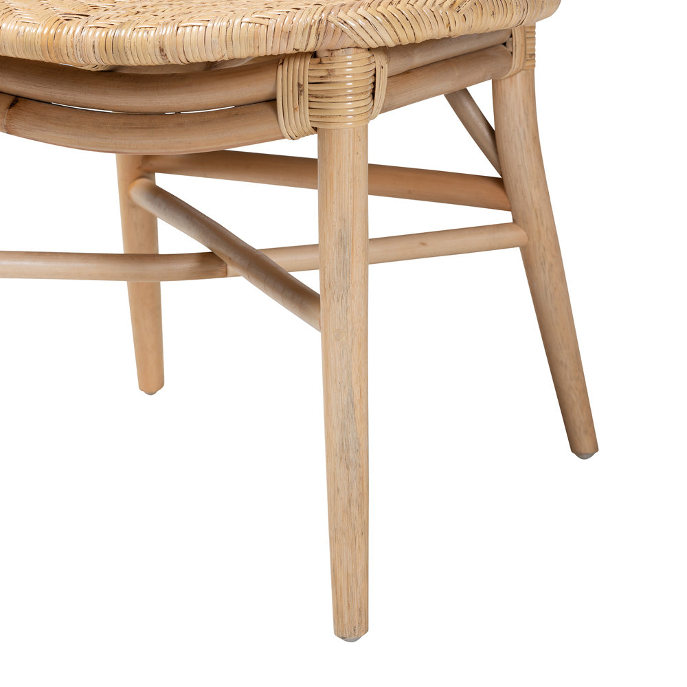 bali & pari - Osaka Dining Chair in Natural Brown - Osaka-Natural-DC view 6