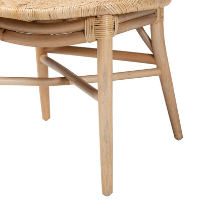 bali & pari - Osaka Dining Chair in Natural Brown - Osaka-Natural-DC view 6