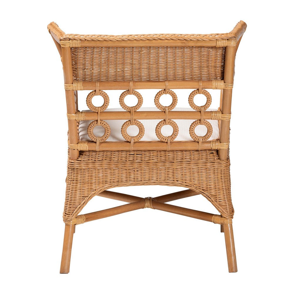 bali & pari - Oxford Arm Chair in Light Honey - Oxford-Light Honey Rattan-CC view 4