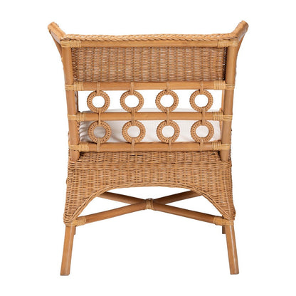 bali & pari - Oxford Arm Chair in Light Honey - Oxford-Light Honey Rattan-CC view 4