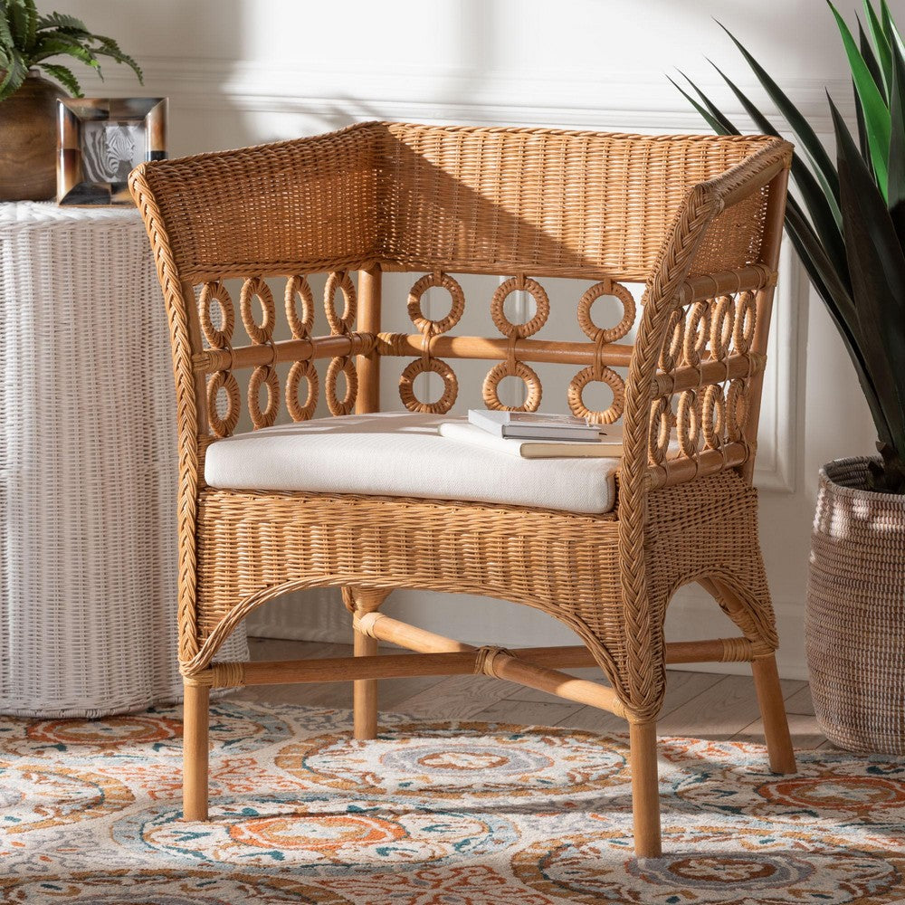 bali & pari - Oxford Arm Chair in Light Honey - Oxford-Light Honey Rattan-CC view 8