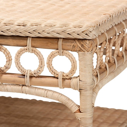 bali & pari - Oxford Coffee Table in Natural - WS121-Natural-Rattan-CT view 4