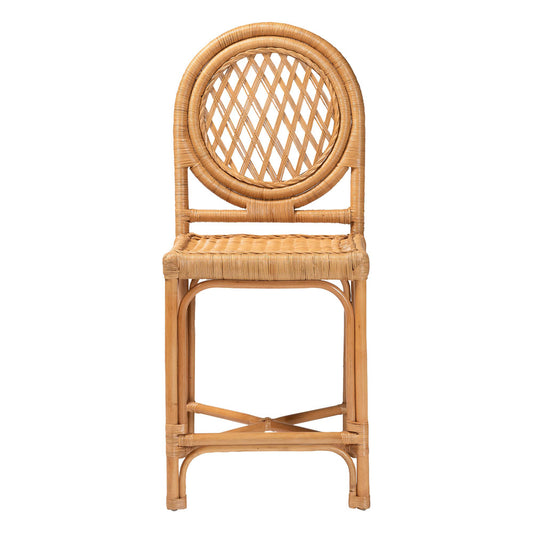 bali & pari - Oxford Counter Stool in Light Honey - Oxford-Light Honey Rattan-CS view 2
