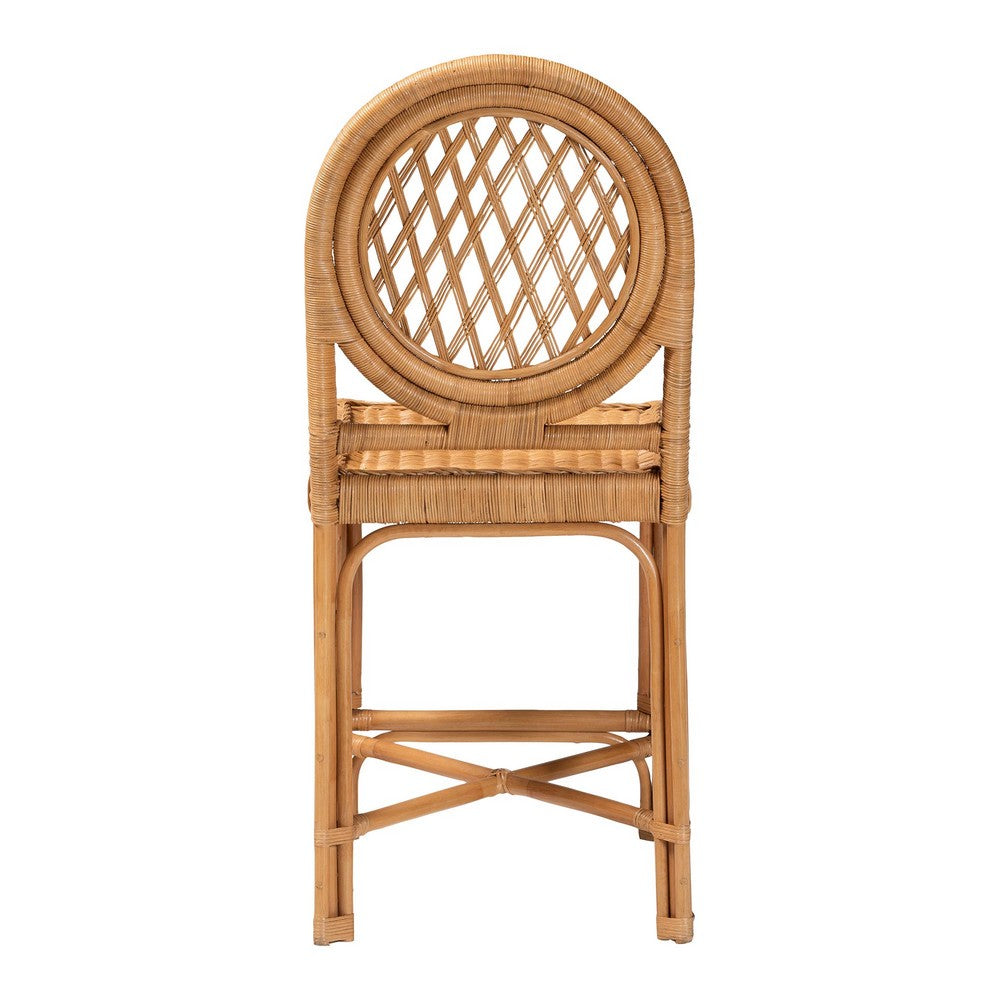 bali & pari - Oxford Counter Stool in Light Honey - Oxford-Light Honey Rattan-CS view 4