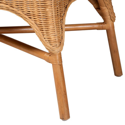 bali & pari - Oxford Dining Bench in Light Honey - Oxford-Light Honey Rattan-Arm-Bench view 6