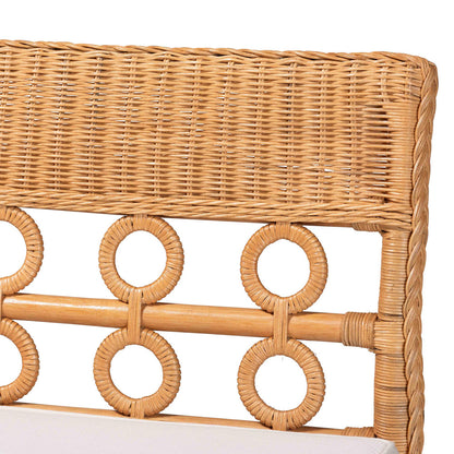 bali & pari - Oxford Dining Bench in Light Honey - Oxford-Light Honey Rattan-Armless-Bench view 5