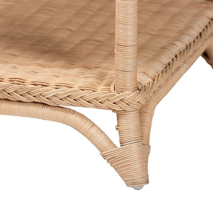 bali & pari - Oxford End Table in Natural Brown - WS119-Natural-Rattan-ET view 4