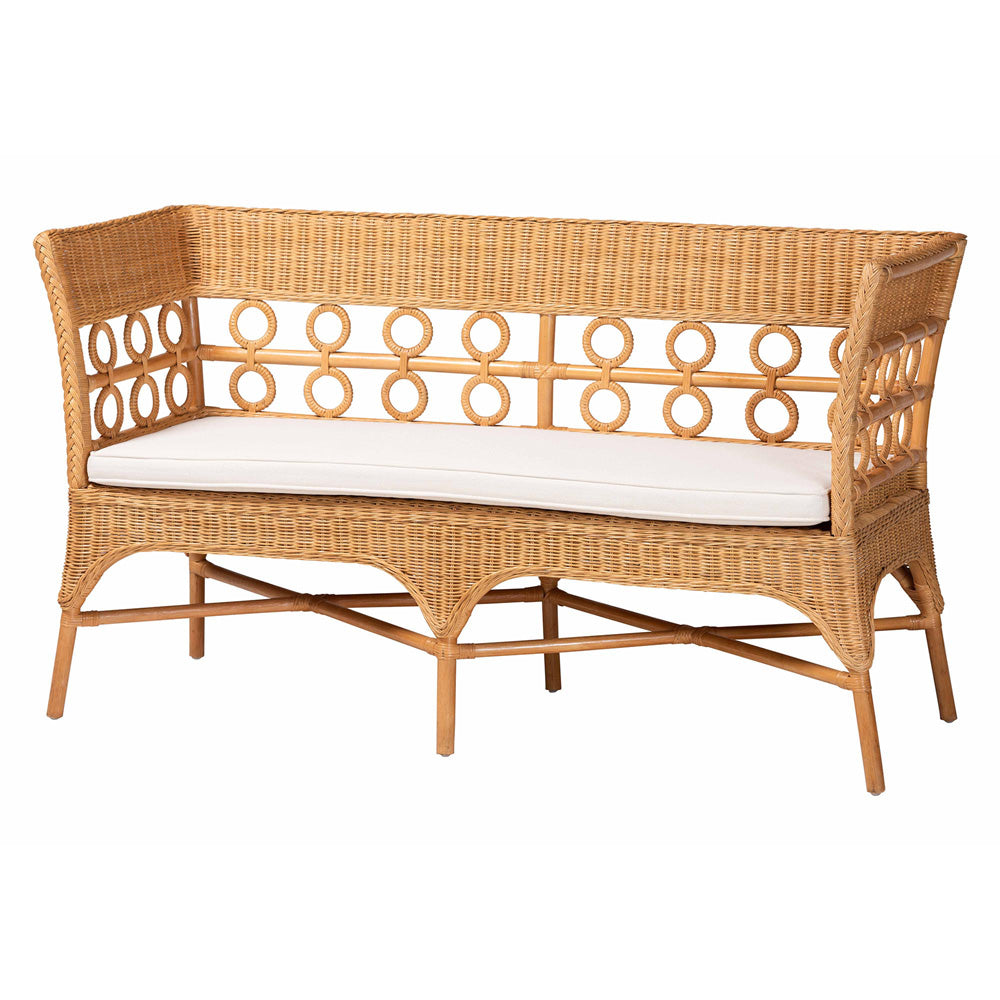 bali & pari - Oxford Living Room Set in Light Honey - Oxford-Light Honey Rattan-3PC Set view 3