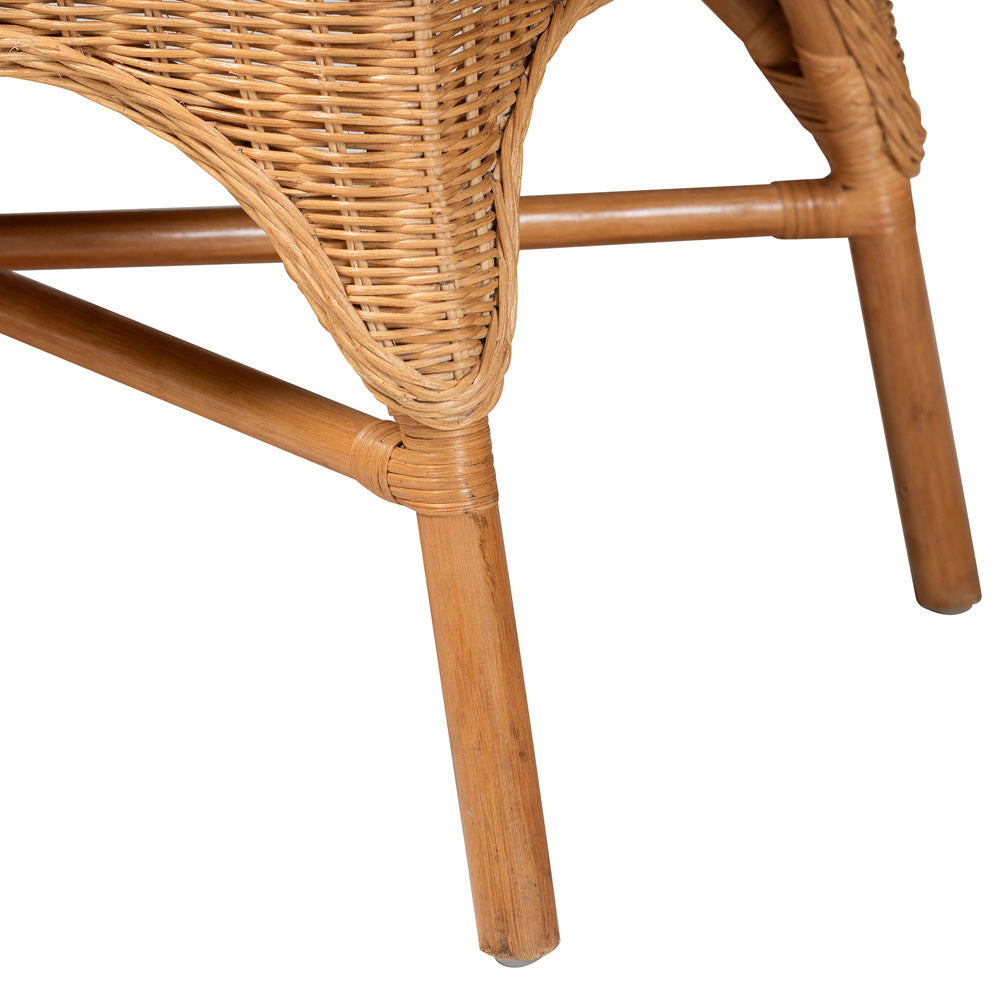 bali & pari - Oxford Living Room Set in Light Honey - Oxford-Light Honey Rattan-3PC Set view 5