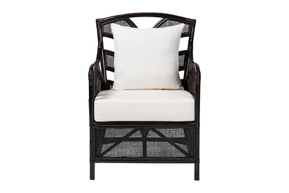bali & pari - Paden Arm Chair - Paden-Rattan/Coffee Bean-Cushion-CC view 2